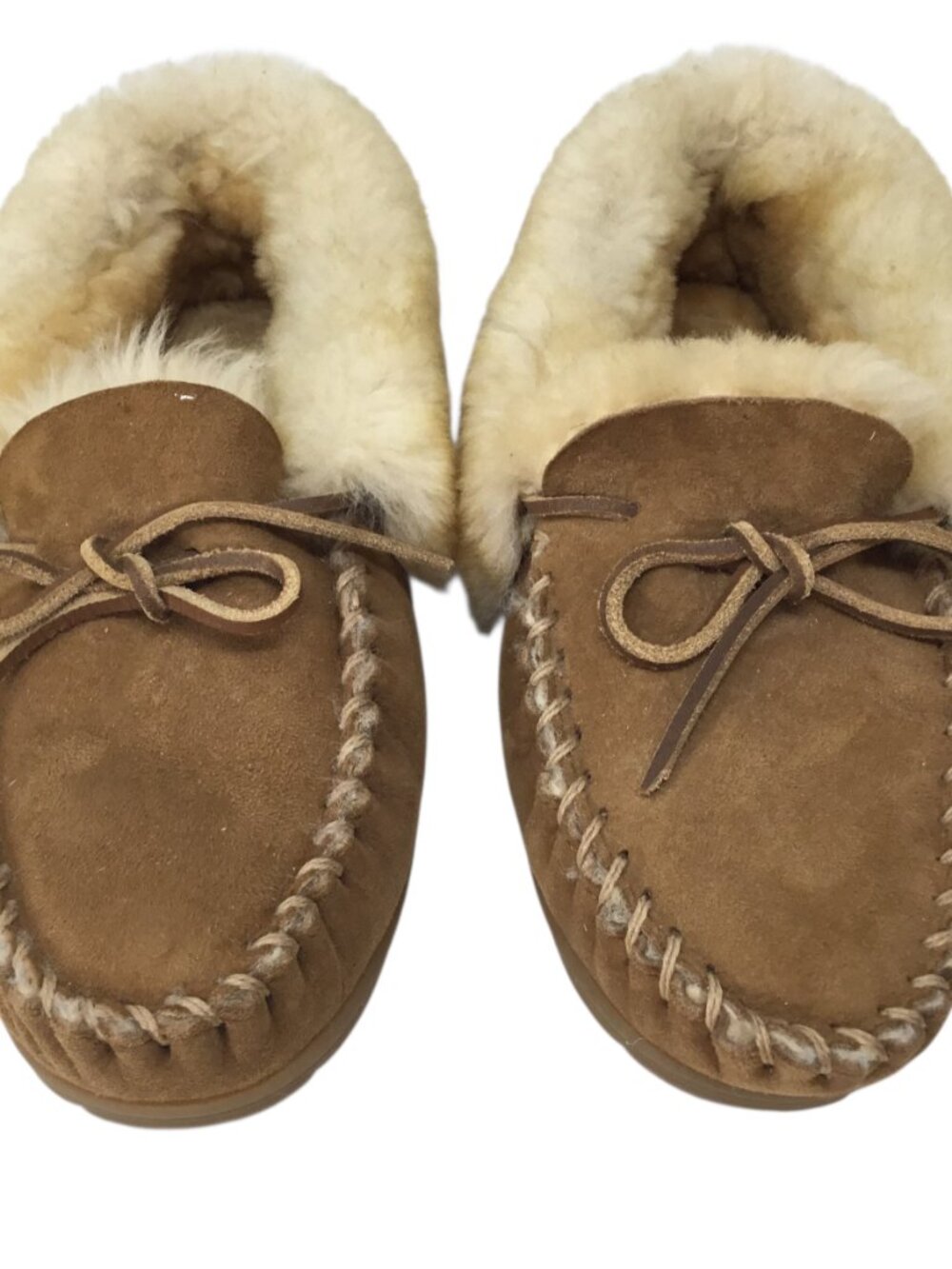 L.L. Bean Slippers NWOT Wicked Good Lamb Shearling Suede Leather Women's 10